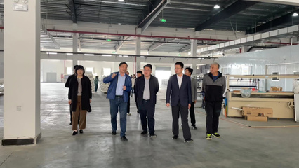 市委台办主任吴斌调研我县台资企业五金产品研发与发展情况